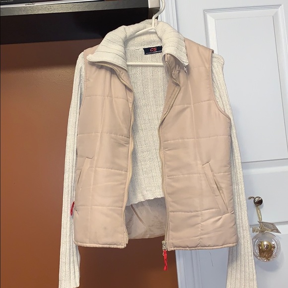 Jackets & Blazers - Autumn vest with sweater